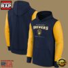 MLB Gear Milwaukee Brewers Pullover All Over Print Hoodie Shirt 3 MLB Gear Milwaukee Brewers Pullover Hoodie