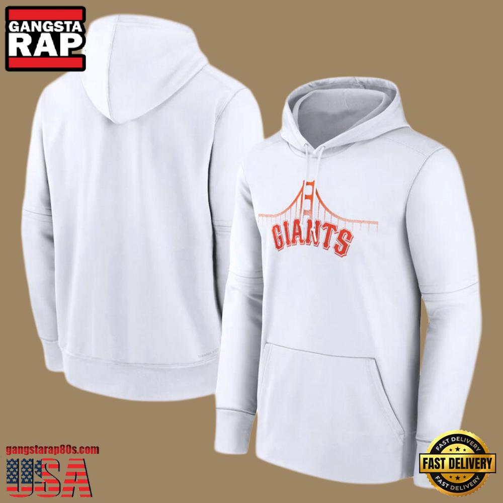 MLB Gear San Francisco Giants Pullover Hoodie White