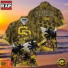 MLB Golden Sunset Palms San Diego Padres Aloha Hawaiian Shirt 9 MLB Golden Sunset Palms San Diego Padres Aloha Hawaiian Shirt