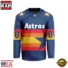 MLB Custom Houston Astros Special Hockey Jersey Shirt 5 MLB Houston Astros Special Hockey Jersey Design Concept