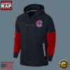 MLB Jersey Chicago Cubs Zip UP New Design Hoodie Shirt Black 3 MLB Jersey Chicago Cubs Zip UP Hoodie Black