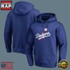 MLB Los Angeles Dodgers Pullover Baseball Hoodie Blue