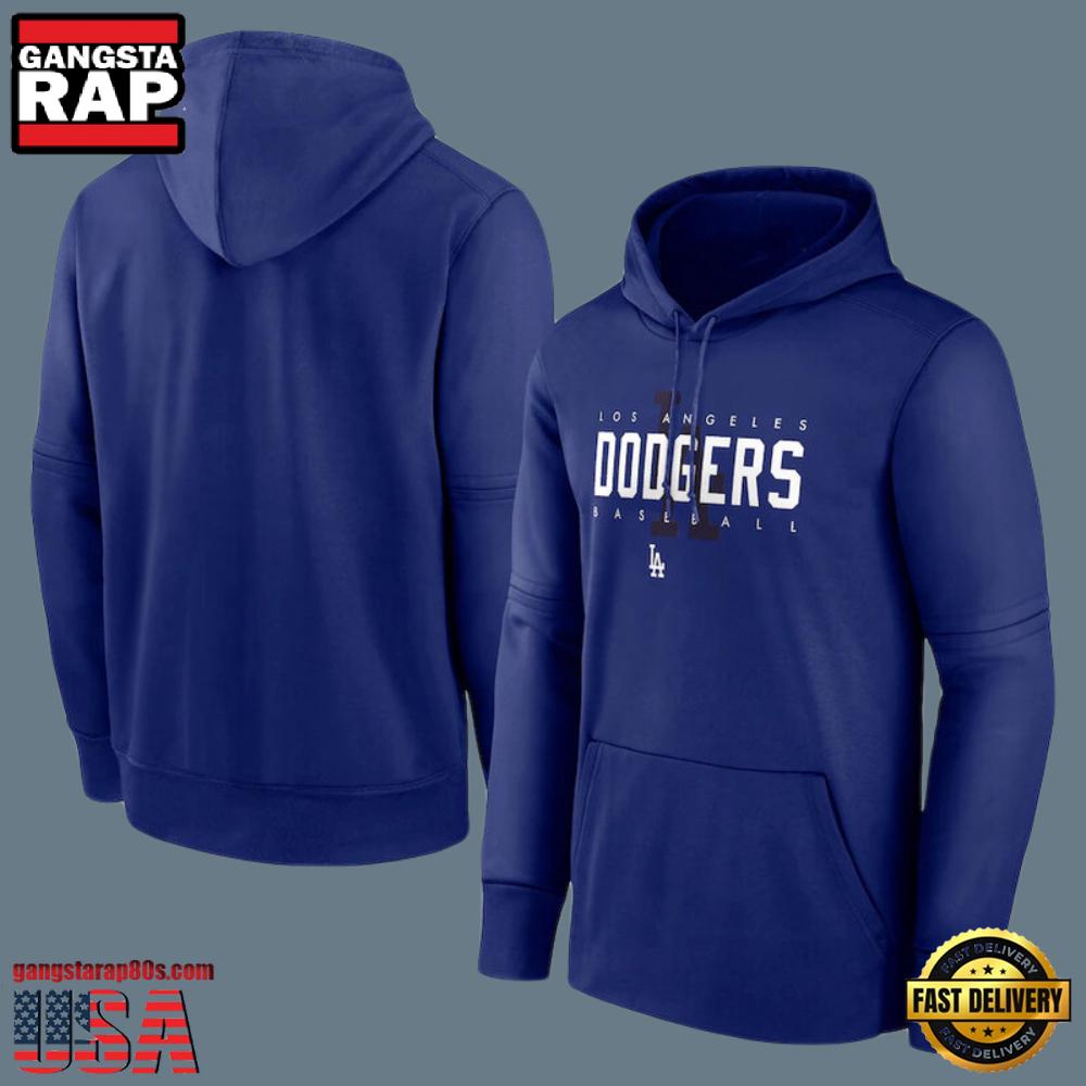 MLB Los Angeles Dodgers Pullover Hoodie Blue
