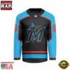 MLB Miami Marlins Special Hockey Jersey Design Concept