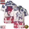 MLB New York Yankees One Pride Floral Hawaiian Shirt