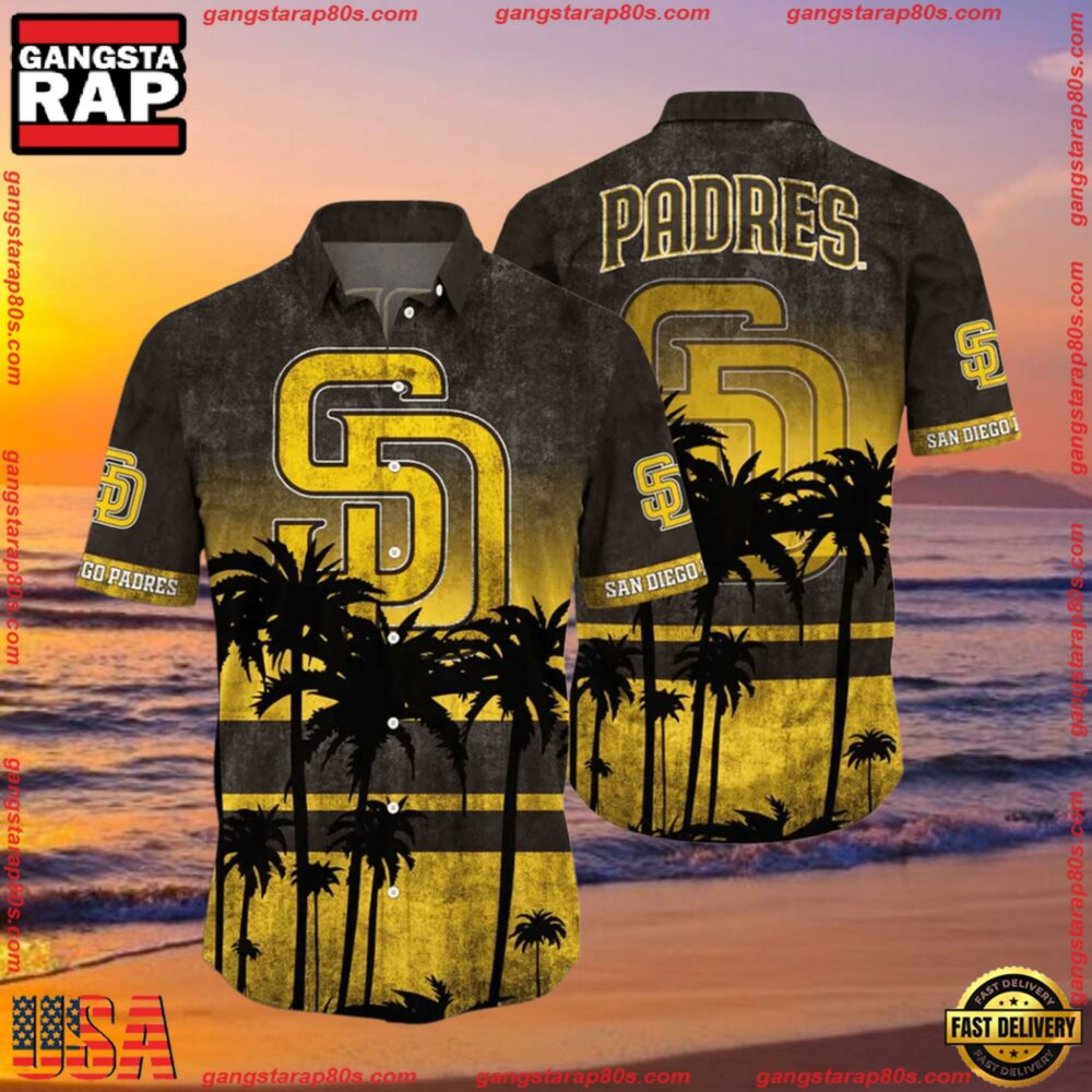 MLB San Diego Padres Aloha Hawaiian Shirt, Style Hot Trending MLB San Diego Padres Aloha Hawaiian Shirt, Style Hot Trending
