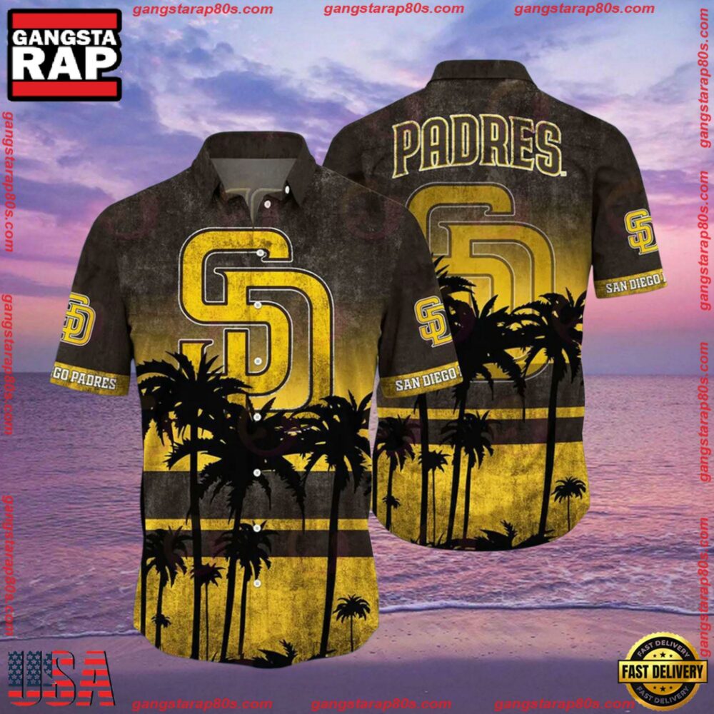 MLB San Diego Padres Aloha Hawaiian Shirt&, Style Hot Trending MLB San Diego Padres Aloha Hawaiian Shirt&, Style Hot Trending