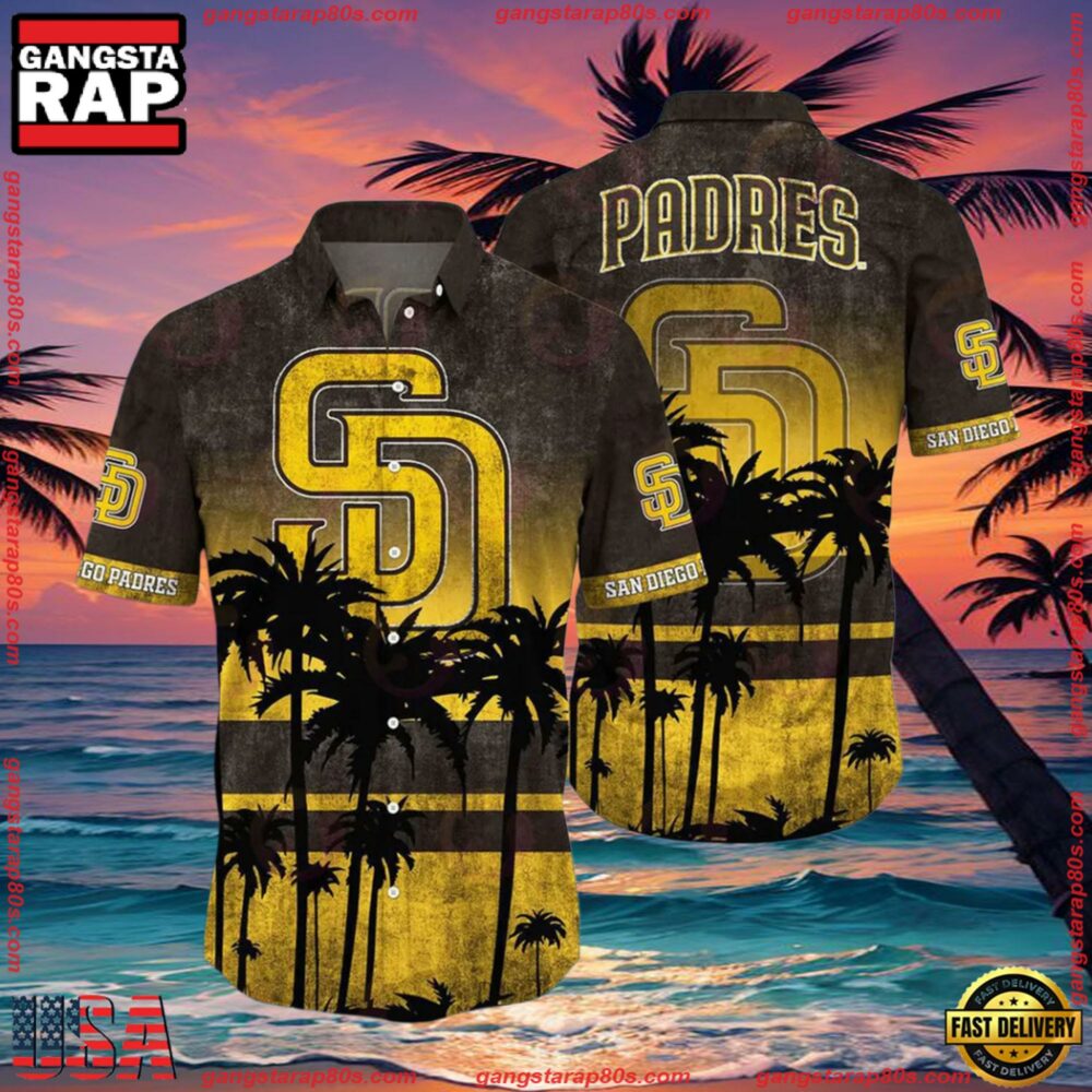 MLB San Diego Padres Aloha Hawaiian Shirt&, Style Hot Trending MLB San Diego Padres Aloha Hawaiian Shirt&, Style Hot Trending
