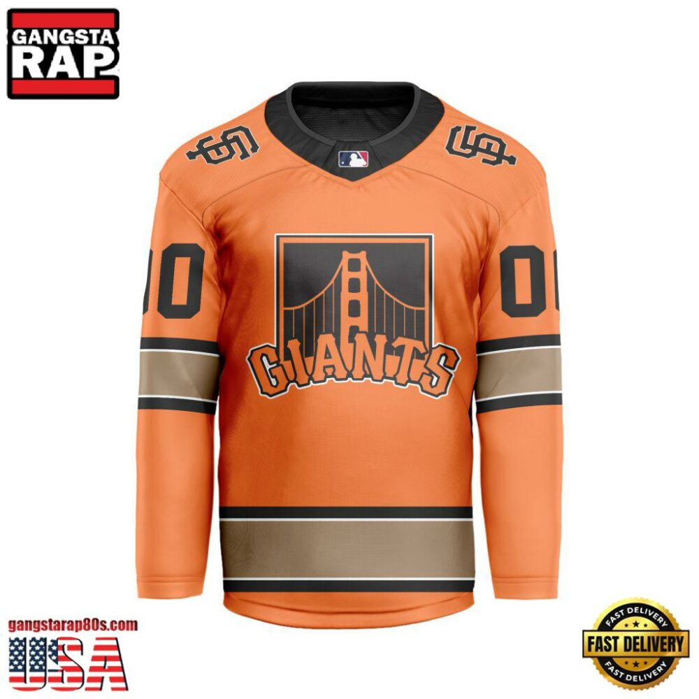 MLB San Francisco Giants Special Hockey Jersey Design Concept