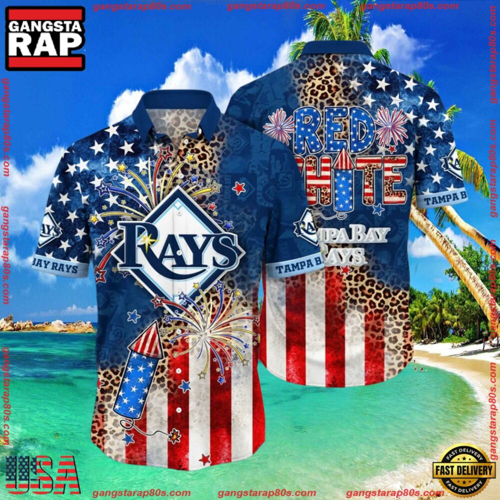 MLB Tampa Bay Rays Aloha Hawaiian Shirt MLB Tampa Bay Rays Aloha Hawaiian Shirt