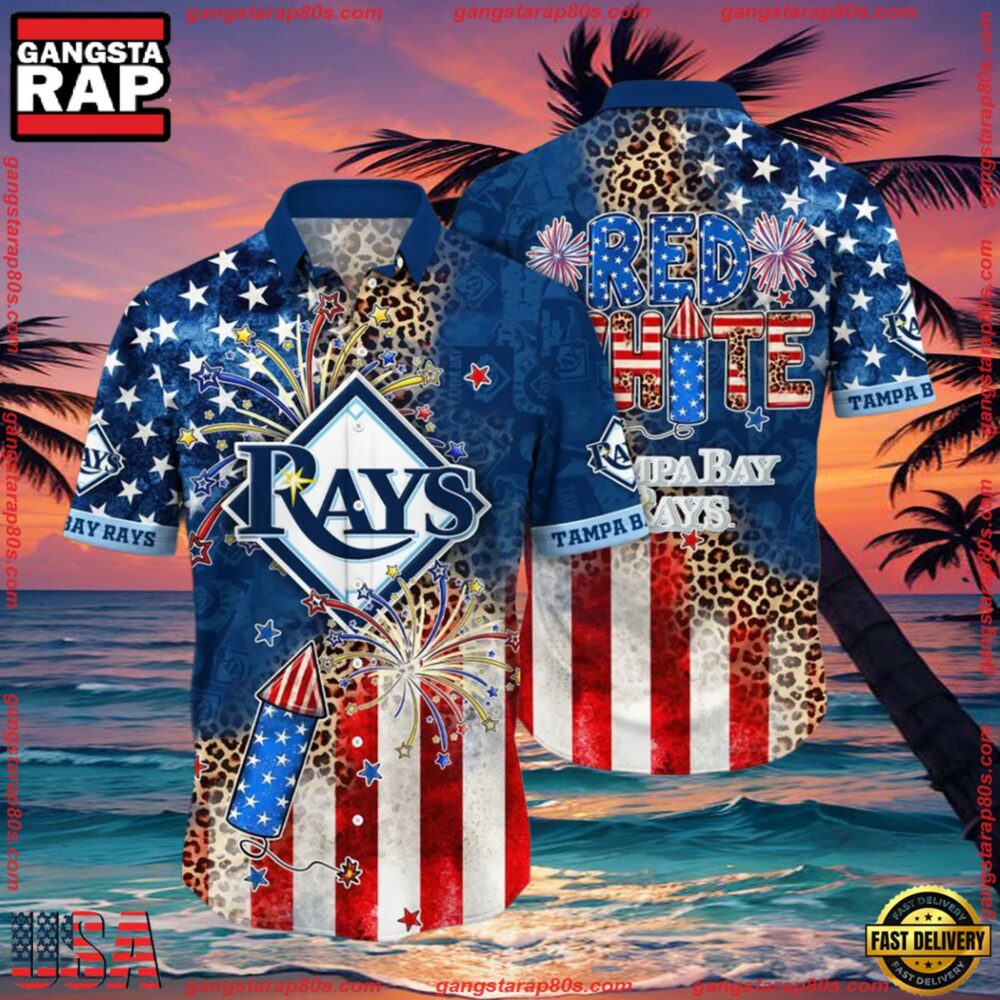 MLB Tampa Bay Rays Aloha Hawaiian Shirt MLB Tampa Bay Rays Aloha Hawaiian Shirt