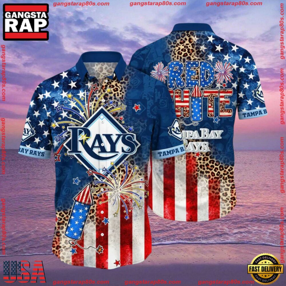MLB Tampa Bay Rays Aloha Hawaiian Shirt MLB Tampa Bay Rays Aloha Hawaiian Shirt