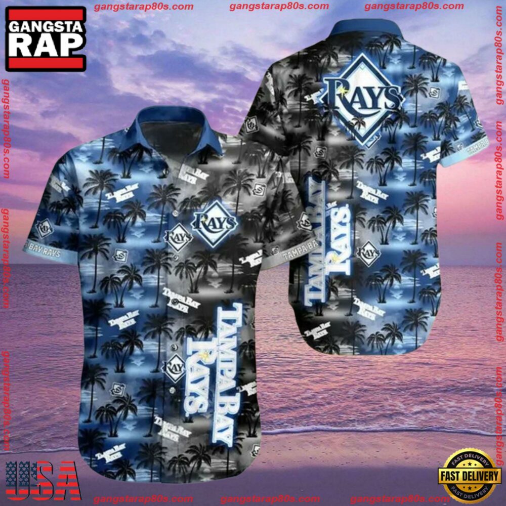 MLB Tampa Bay Rays Aloha Hawaiian Shirt MLB Tampa Bay Rays Aloha Hawaiian Shirt