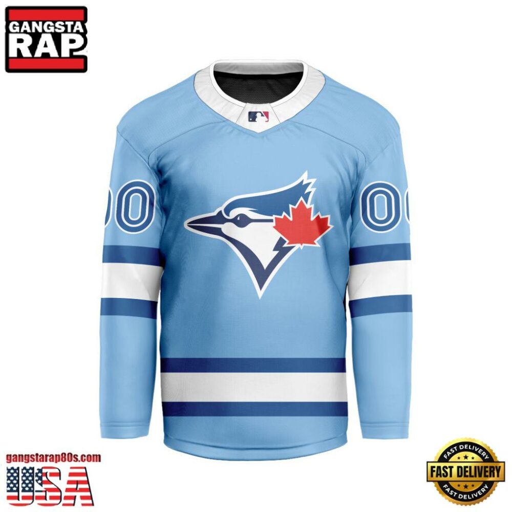 MLB Toronto Blue Jays Special Hockey Jersey Design Concept