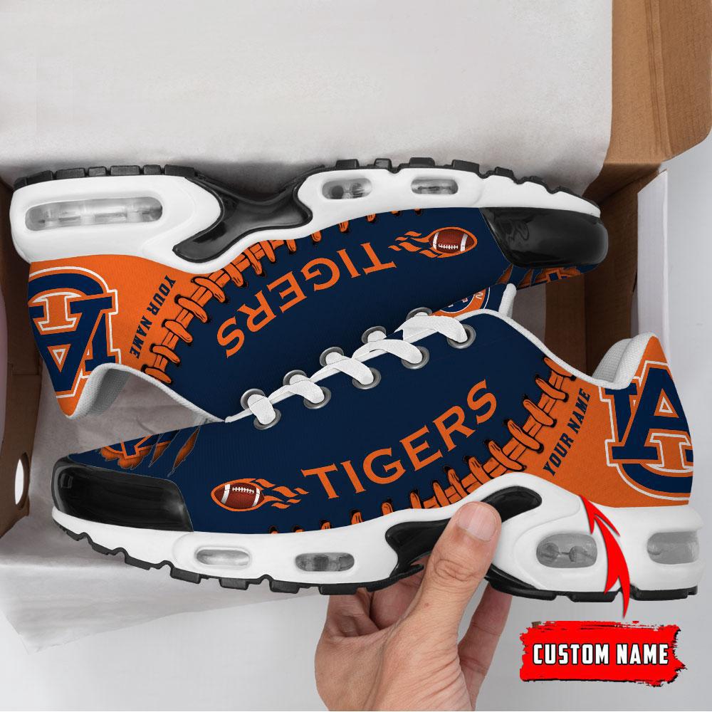 NCAA Auburn Tigers Football Custom New Design Air Max Plus Shoes Running Sneakers NCAA Auburn Tigers Football Custom New Design Air Max Plus Shoes Running Sneakers