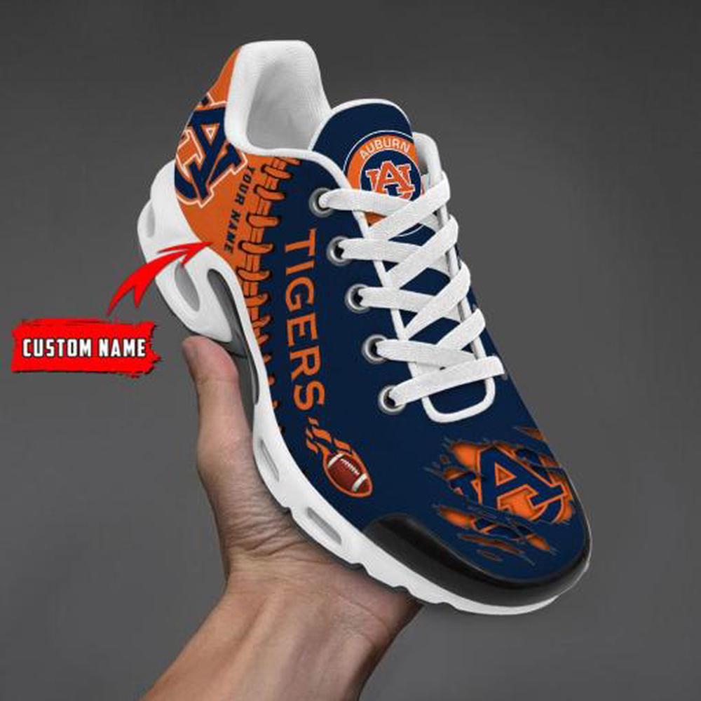 NCAA Auburn Tigers Football Custom New Design Air Max Plus Shoes Running Sneakers NCAA Auburn Tigers Football Custom New Design Air Max Plus Shoes Running Sneakers