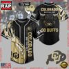 NCAA Custom Name Colorado Buffaloes Mascot Go Buffs New Design Baseball Jersey 3 NCAA Colorado Buffaloes Mascot Go Buffs Baseball Jersey