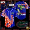 NCAA Custom Name Florida Gators Football Mascot Ready To Fight New Design Baseball Jersey 3 NCAA Florida Gators Football Mascot Ready To Fight Custom Baseball Jersey