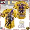 NCAA Custom Name LSU Tigers Football I Am A Die Hard New Design Baseball Jersey 3 NCAA LSU Tigers Football I Am A Die Hard Baseball Jersey