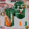 NCAA Custom Name Miami Hurricanes It's All About The U New Design Baseball Jersey 2 NCAA Miami Hurricanes It's All About The U Baseball Jersey