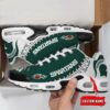 NCAA Michigan State Spartans Football Custom Air Max Plus Shoes