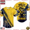 NCAA Michigan Wolverines Hail To the Victors Baseball Jersey