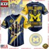 NCAA Custom Name Michigan Wolverines I Am A Die Hard New Design Baseball Jersey 3 NCAA Michigan Wolverines I Am A Die Hard Baseball Jersey