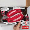 NCAA Nebraska Cornhuskers Football Custom New Design Air Max Plus Shoes Running Sneakers 3 NCAA Nebraska Cornhuskers Football Custom Air Max Plus Shoes