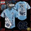 NCAA North Carolina Tar Heels Basketball Mascot Go Heels UNC Baseball Jersey