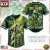 NCAA Custom Name Oregon Ducks I Am A Die Hard New Design Baseball Jersey 3 NCAA Oregon Ducks I Am A Die Hard Baseball Jersey