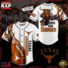 NCAA Texans Longhorns Hook'em Horns Baseball Jersey