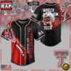 NCAA Custom Name Texas Tech Red Raiders Wreck'em Tech New Design Baseball Jersey 3 NCAA Texas Tech Red Raiders Wreck'em Tech Baseball Jersey