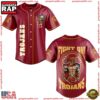 NCAA Custom Name USC Trojans Fight On New Design Baseball Jersey 3 NCAA USC Trojans Fight On Baseball Jersey