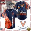 NCAA Custom Name Virginia Cavaliers Football Mascot Ready To Fight New Design Baseball Jersey 1 NCAA Virginia Cavaliers Football Mascot Ready To Fight Custom Baseball Jersey