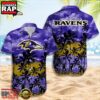 NFL Baltimore Ravens Retro Aloha Shirts For Men Women 2 NFL Baltimore Ravens Retro Aloha Shirts