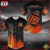 NFL NFL Cincinnati Bengals New Design Baseball Jersey Shirt 2 NFL Cincinnati Bengals Baseball Jersey Shirt