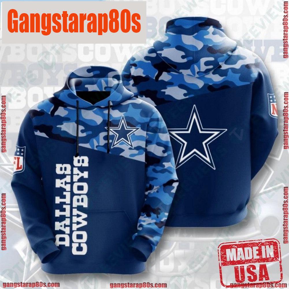 NFL Dallas Cowboys All Over Print Unisex Hoodie Procreate NFL Dallas Cowboys All Over Print Unisex Hoodie Procreate