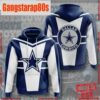 NFL Dallas Cowboys All Over Print Zip Up Unisex Hoodie