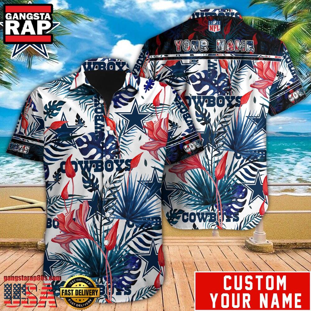 NFL Dallas Cowboys Custom Hawaiian Shirt