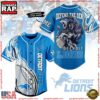 NFL Detroit Lions Defend The Den Custom Name Baseball Jersey 3 NFL Detroit Lions Defend The Den Custom Name Baseball Jersey