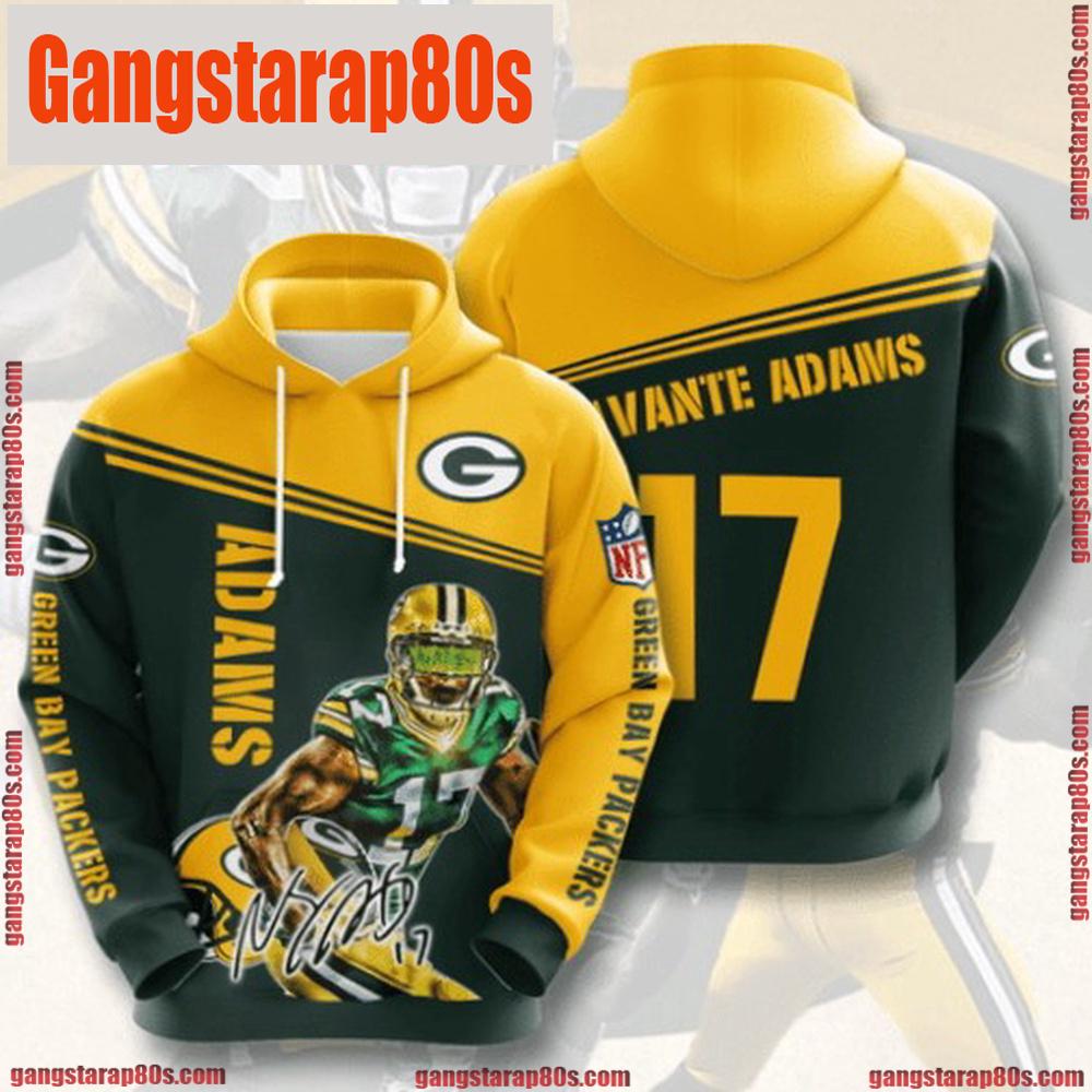 NFL Green Bay Packers All Over Print Unisex Hoodie Shirt