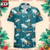 NFL Jacksonville Jaguars Palm Tree Pattern Hawaii Shirt, NFL Aloha Shirts 9 NFL Jacksonville Jaguars Palm Tree Pattern Hawaii Shirt Gift For Fans