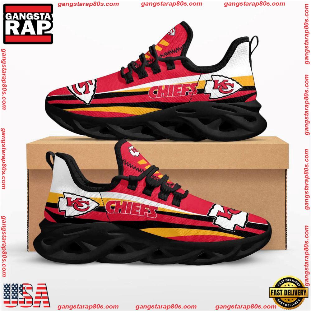 NFL Kansas City Chiefs Max Soul Running Shoes NFL Kansas City Chiefs Max Soul Running Shoes
