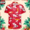 NFL Kansas City Chiefs Palm Tree Pattern Hawaii Shirt, NFL Aloha Shirts 8 NFL Kansas City Chiefs Palm Tree Pattern Hawaii Shirt Gift For Fans