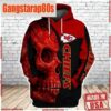 NFL Kansas City Chiefs Red Tribal Skull All Over Print Graphic Unisex Hoodies 2 NFL Kansas City Chiefs Red Tribal Skull All Over Print Graphic Unisex Hoodies