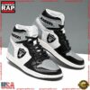 NFL Las Vegas Raiders Football Logo Team Air Jordan 1 Running Sneakers Shoes 3 NFL Las Vegas Raiders Football Logo Team Air Jordan 1 Hightop Shoes Sneakers