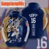 NFL Los Angeles Rams All Over Print Unisex Hoodie 2 NFL Los Angeles Rams All Over Print Unisex Hoodie