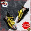 NFL Custom Name Pittsburgh Steelers Max Soul Shoes Running Sneakers 1 NFL Max Soul Shoes, Pittsburgh Steelers Clunky Shoes Custom Gift Women And Men