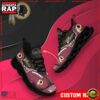 NFL Custom Name Washington Redskins Max Soul Shoes Running Sneakers 3 NFL Max Soul Shoes, Washington Redskins Clunky Shoes Custom Name