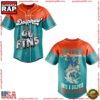 NFL Miami Dolphins My Team Once A Dolphin Always A Dolphin Baseball Jersey 3 NFL Miami Dolphins My Team Once A Dolphin Always A Dolphin Baseball Jersey